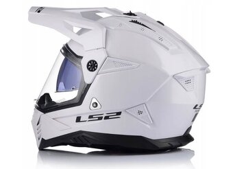 LS2 helma na moto + intercom - 4