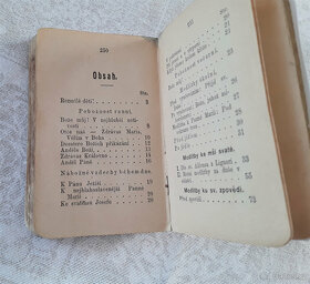 Historická modlitební knížka pro katolíky  z roku 1905 - 4