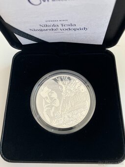 Sada strieborných mincí NIKOLA TESLA - 4