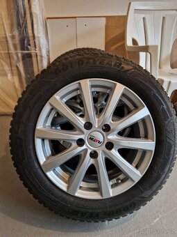 Alu kola 205/60 R16 92H zimní,  5x112 - 4