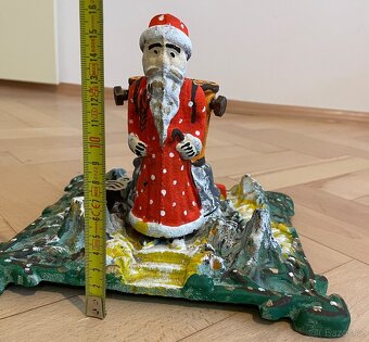 Retro litinový stojánek na stromeček - 4