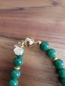 Nový krásný zelený náhrdelník Elisabeth Naeem - 4