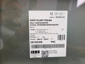 Plastová okna nová, trojsklo, Rehau, Dafeplast - 4