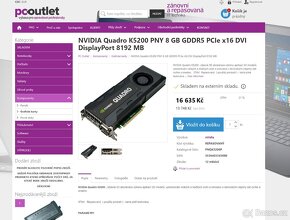 Workstation s Intel E3-1220 V6 (6 generace) QUADRO K5200 8GB - 4