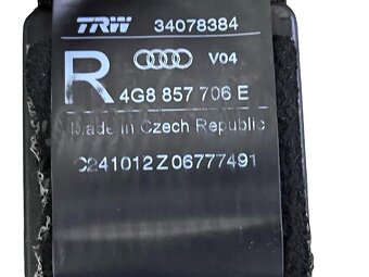 Palubní deska černá 24A 4G1857001 Audi A6 C7 4G r.v. 2013 - 4
