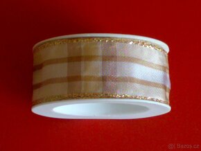Nová dekorační stuha Goldi Decor "Champagne" - 1 ks - 4