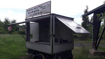 Pojízdná prodejna přívěsný vozík do 750kg - 4