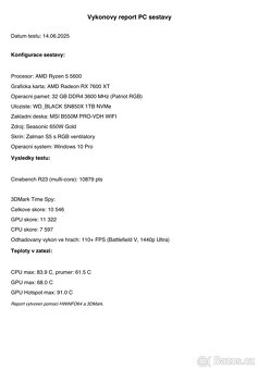 Nový herní PC / Ryzen 5 / RX 7600 XT - 4