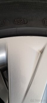 Alu kola na Audi 225/50/17 letní - 4