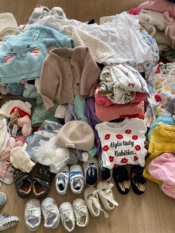 Dívčí oblečení pro miminko set 50,56,62,68,Mayoral, Zara - 4