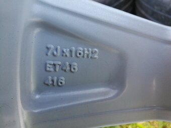 alu Škoda Fabia III,Škoda Rapid, 215/45 R16 letní alu Škoda - 4
