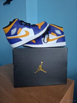 Air Jordan 1 Mid, Lakers - 4
