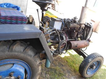 Malotraktor domácí výroby - 4