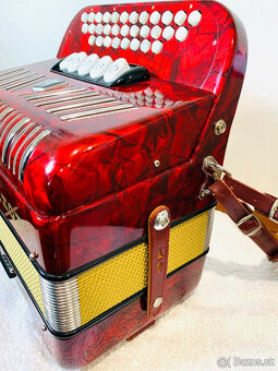 Predám krásnu heligónku/ diatonickú harmoniku Hohner NORMA D - 4