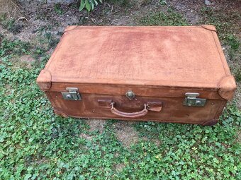 Historický kožený kufr - 4