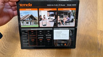 Tenda 4G05 - WiFi N300 4G LTE/3G router - zár ALZA 19.04.26 - 4