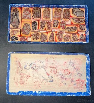 Retro razítka Sněhurka+ mix - 4