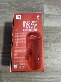 Reproduktor JBL Flip 7 - červený - 4