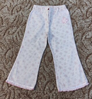 Dívčí kalhoty od vel.80 - 4