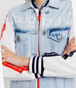 Bunda Jeans DESIGUAL xl - 4