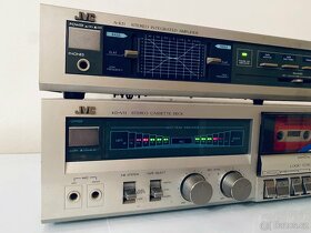 JVC r.1984. A K11 zesilovač & KD V11 cassette deck. - 4