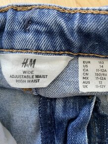 Dívčí džíny s potiskem H&M - 4
