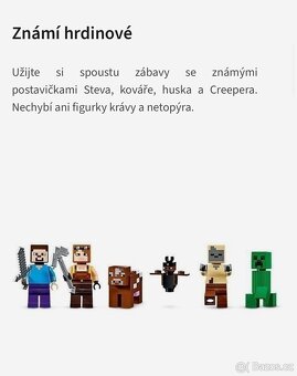 Lego Minecraft Creepův dúl - 4