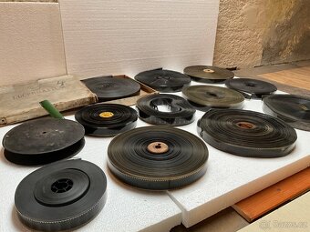 Historické, 35mm svitky filmů, vesměs celuloidové. - 4