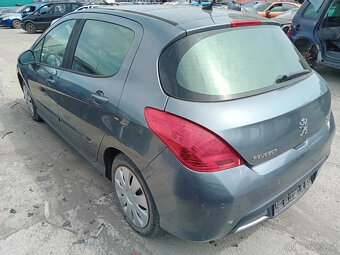 Peugeot 308 1.6 ( 5FX ) 110kW r.2008 šedá na náhradní díly - 4