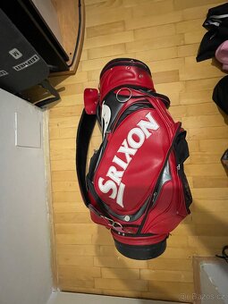 Srixon Tour Staff 5cestná golfová taška červená/černá - 4