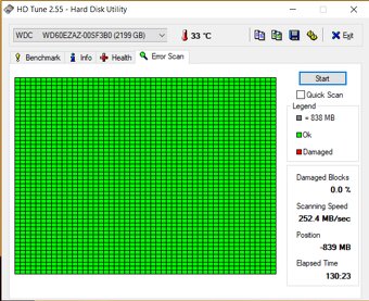 HDD 6TB WD Blue – Minimálně používaný - 4