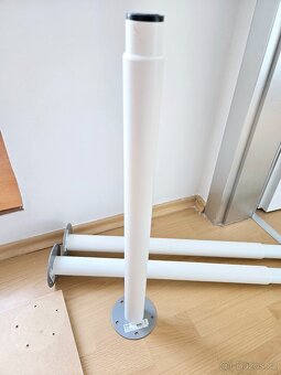 IKEA polohovací stůl - deska Lagkapten + nohy Olov - 4