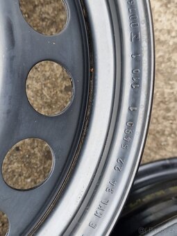 16" Ocelové disky VW Touran, Caddy 5x112 - 4