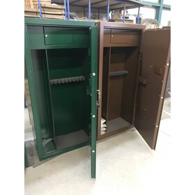 Trezor na 10 zbraní+4 poličky+schránka - 4