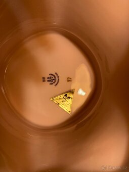 růžový porcelán – servírovací talíř - 4