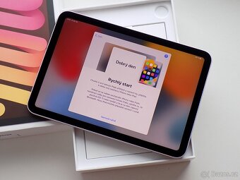 Apple iPad mini 6 (2021) 8,3" 64GB Wi-Fi Růžový - NEPOUŽITÝ - 4