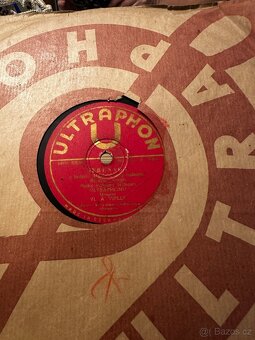 Staré šelakové gamofonové desky - 71 ks - 4