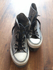 Kotníkové Converse na platformě - 4