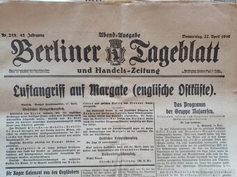 Staré noviny 1914 - 1918 - 4