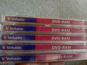 Verbatim 43449 DVD-RAM médium 4.7 GB, 3x - 5ks - 4