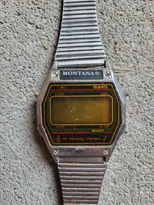 Staré digitální hodinky Montana - 4