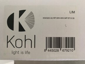 KOHL Lighting LIM zapuštěné svítidlo s rámečkem bílé - 4