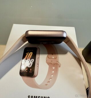 Chytrý náramek Samsung Galaxy Fit3, růžový, záruka - 4