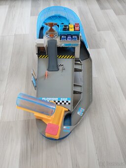 Cars mini racers rolling raceway - 4