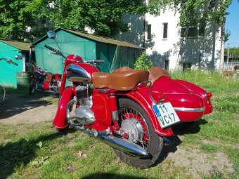 Jawa 250 se sajdou - 4
