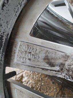 Prodám originální alu Škoda Octavia 4 - 17" s pneu - 4