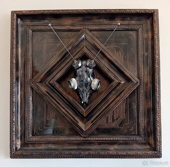 STEAMPUNK RECYCLE ART - PATINOVANÝ KOV. AUTORSKÁ TVORBA - 4
