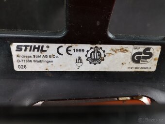 Prodám motorovou pilu Stihl 026 (1999) - 4