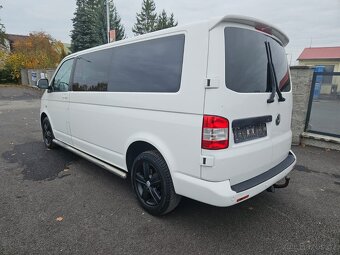VW TRANSPORTER LONG T5 face 2.0TDI 103KW 6 MÍST KLIMA - 4
