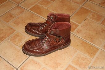 Kožená kotníková obuv, vel. 42 - 4